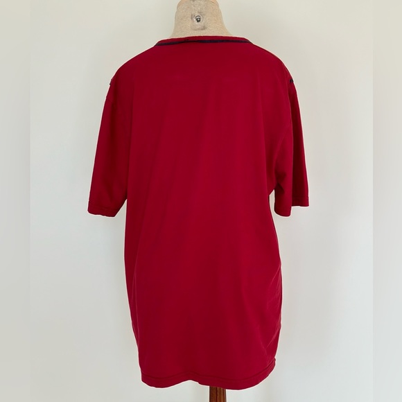 Erdem Collection Men's Short Sleeve Red Shirt Size 3 - Picture 2 of 7